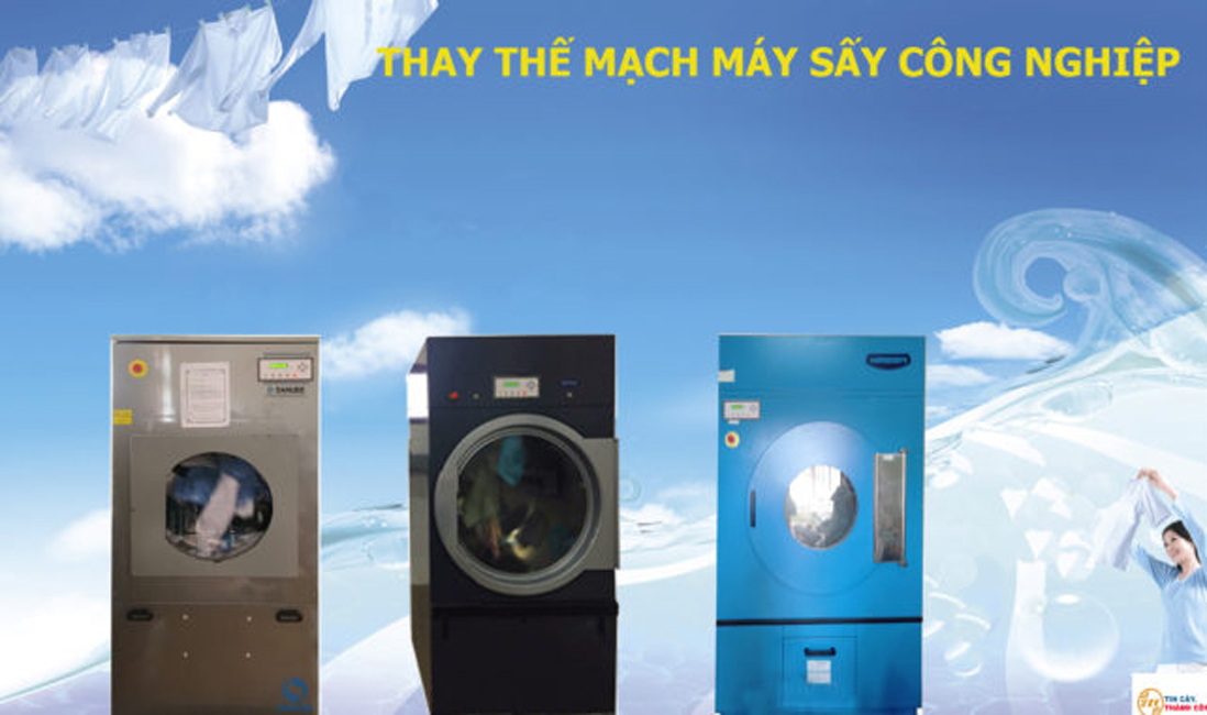 Mạch máy sấy công nghiệp hãng nào cũng có