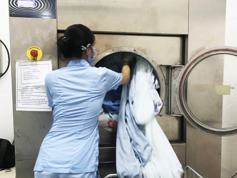 Thay thế vòng bi máy giặt công nghiệp